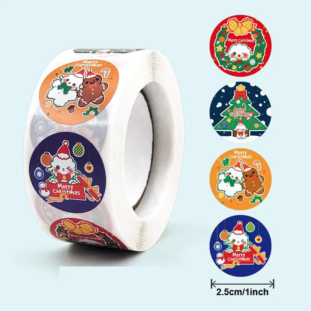 500pcs New Christmas Stickers Round Decorative Sticker Labels for Business Box Xmas Cards Envelope Seal Holiday Party Favors
500pcs New Christmas Stickers Round Decorative Sticker Labels for Business Box Xmas Cards Envelope Seal Holiday Party Favors