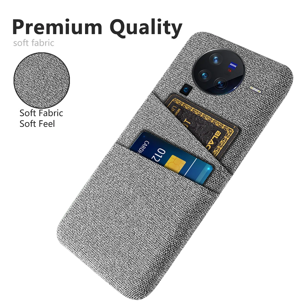 Card Case For vivo X80 Pro Case Dual Card Fabric Cloth Luxury Business Cover For vivoX80 Pro Cover for vivo X80Pro V2185A, V2145
Card Case For vivo X80 Pro Case Dual Card Fabric Cloth Luxury Business Cover For vivoX80 Pro Cover for vivo X80Pro V2185A, V2145
