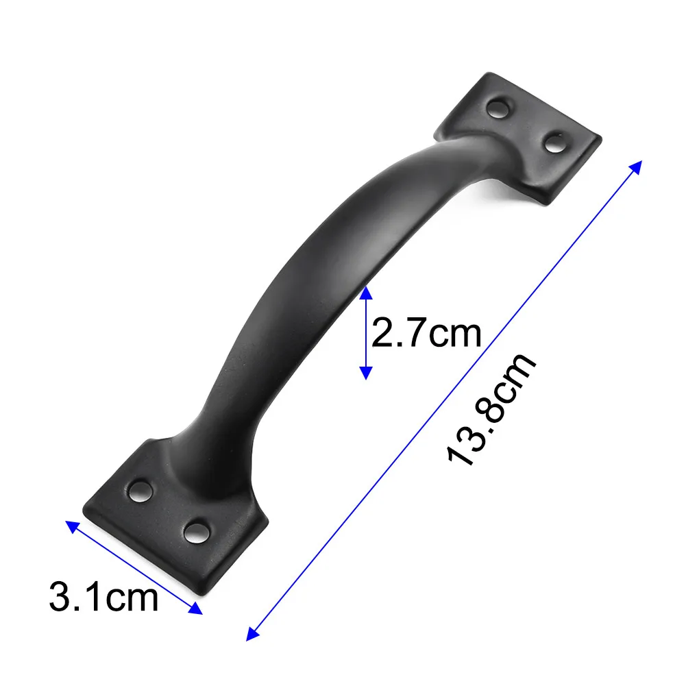 Cabinet Door Pull Handle Simple Antique Style Iron Drawer Wardrobe Door Pull Handle With 4* Mounting Screws Furniture Hardware
Cabinet Door Pull Handle Simple Antique Style Iron Drawer Wardrobe Door Pull Handle With 4* Mounting Screws Furniture Hardware