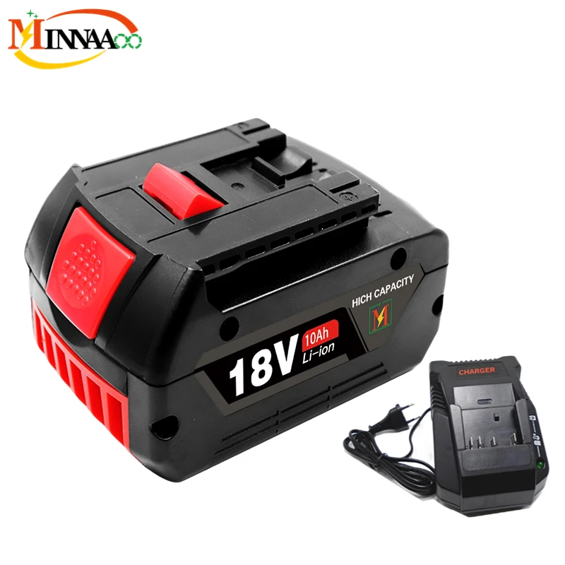 NEW For BOSCH Authentic 18V 10AH LITHIUM-ION BATTERY GBA 18V 10AH 18V Professional GBA GSR GSB BAT618 BAT609 w/Fuel Guage
NEW For BOSCH Authentic 18V 10AH LITHIUM-ION BATTERY GBA 18V 10AH 18V Professional GBA GSR GSB BAT618 BAT609 w/Fuel Guage