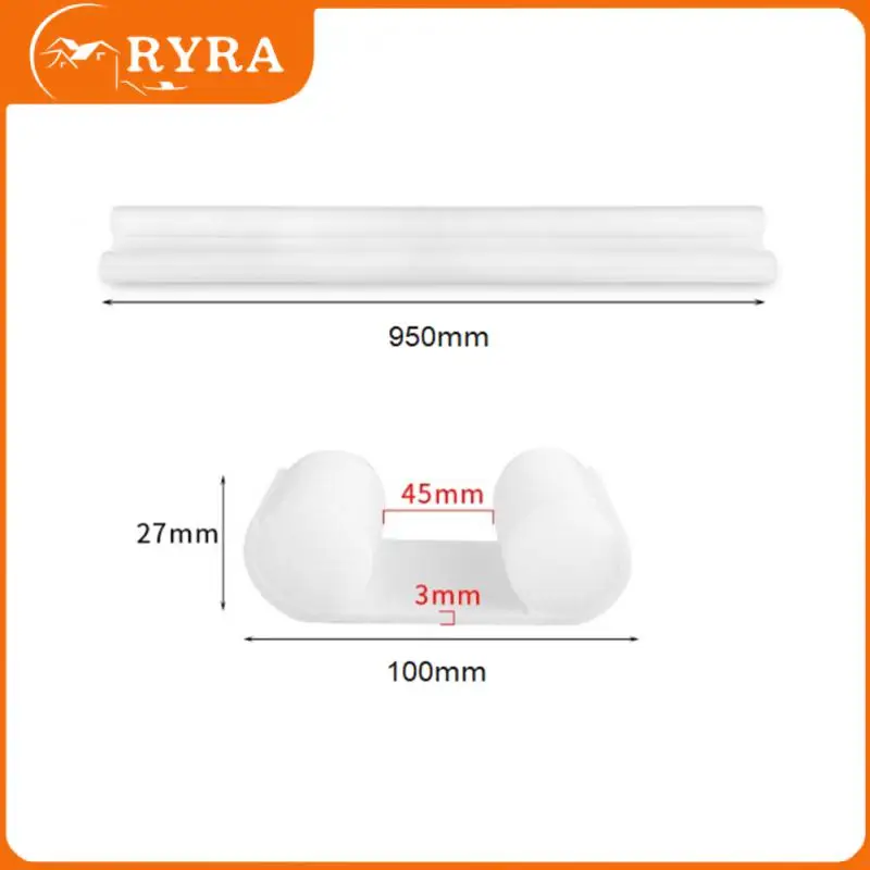 93*10*3cm Door Bottom Seal Strip Double Silicone Rubber Dustproof Seal Strip Soundproof Doorstop Draft Protector Silicone Rubber 
93*10*3cm Door Bottom Seal Strip Double Silicone Rubber Dustproof Seal Strip Soundproof Doorstop Draft Protector Silicone Rubber