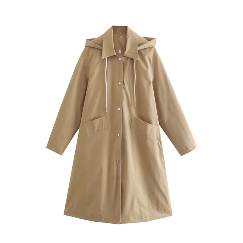 SLTNX Fashion Women's Windbreaker With Hood Coats Female Casual With Pockets Long Trench Coat For Women Ladies Outerwear
SLTNX Fashion Women's Windbreaker With Hood Coats Female Casual With Pockets Long Trench Coat For Women Ladies Outerwear
