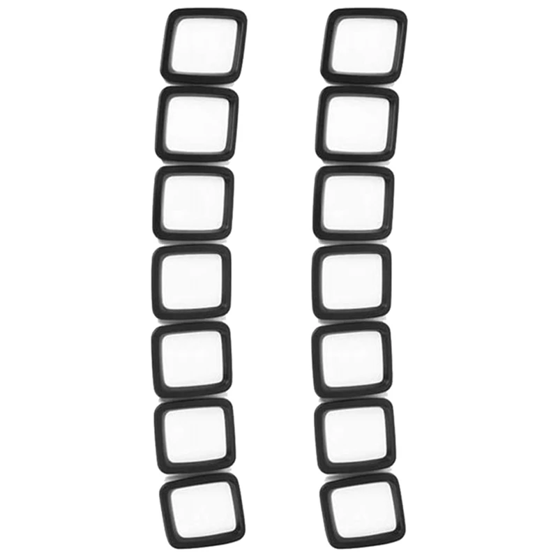 14PCS Car Front Grille Cover Grill Ring Inserts Frame Trims Kit For 2017 2018 2019 2020 Jeep Compass (Matte Black)
14PCS Car Front Grille Cover Grill Ring Inserts Frame Trims Kit For 2017 2018 2019 2020 Jeep Compass (Matte Black)