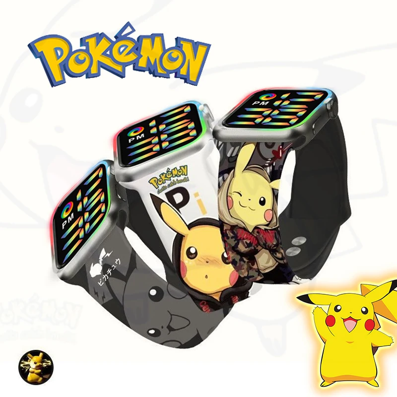 Pokemon LED kid watch waterproof digital watch Pikachu electronic clock watch sports watch boys and girls Christmas toy gift 
Pokemon LED kid watch waterproof digital watch Pikachu electronic clock watch sports watch boys and girls Christmas toy gift