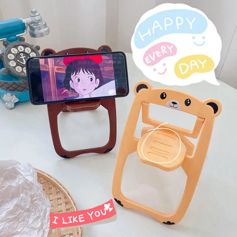 Cute Mobile Phone Holder Creative Lovely Cartoon Bear Phone Holder for Watch Movie Study Student Desk Organizer Back To Shcool
Cute Mobile Phone Holder Creative Lovely Cartoon Bear Phone Holder for Watch Movie Study Student Desk Organizer Back To Shcool