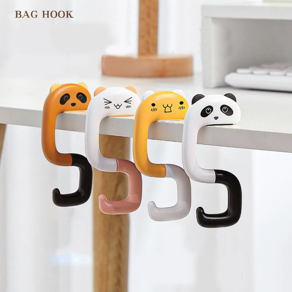 Travel Portable Plastic Bag Cute Animal Hook for Hanging Decorative Table Purse Bag Hooks Wall Storage Holder Handbag Hanger
Travel Portable Plastic Bag Cute Animal Hook for Hanging Decorative Table Purse Bag Hooks Wall Storage Holder Handbag Hanger