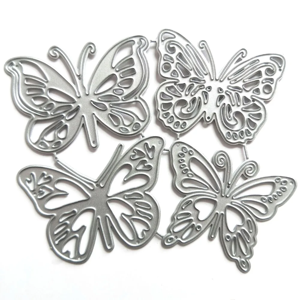 4PCS Butterfly Metal Cutting Dies for DIY Scrapbooking Album Decoration Embossing Die Cuts Three-Dimensional Flower Cards Making
4PCS Butterfly Metal Cutting Dies for DIY Scrapbooking Album Decoration Embossing Die Cuts Three-Dimensional Flower Cards Making