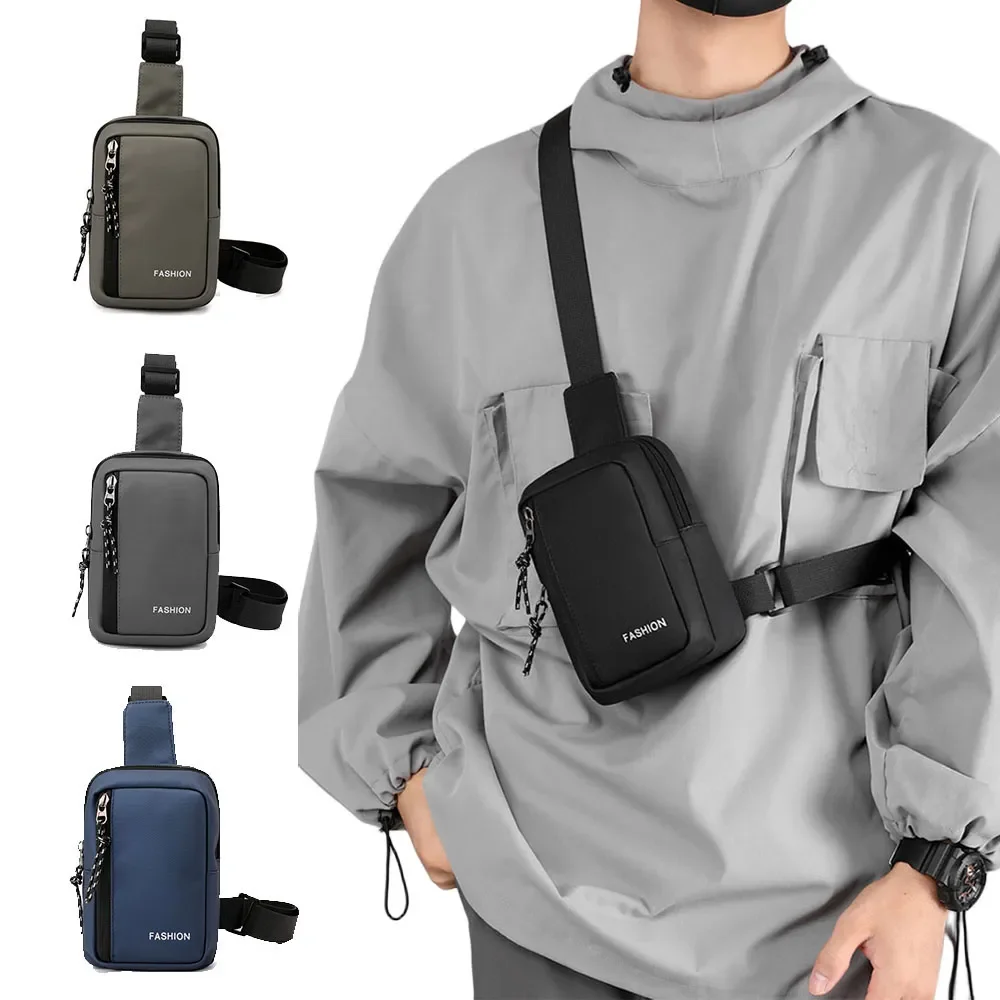 Men Oxford Chest Bags Casual Mini Crossbody Bag Small Men's Shoulder Bag Men Diagonal Small Backpack Messenger Phone Waist Pack
Men Oxford Chest Bags Casual Mini Crossbody Bag Small Men's Shoulder Bag Men Diagonal Small Backpack Messenger Phone Waist Pack
