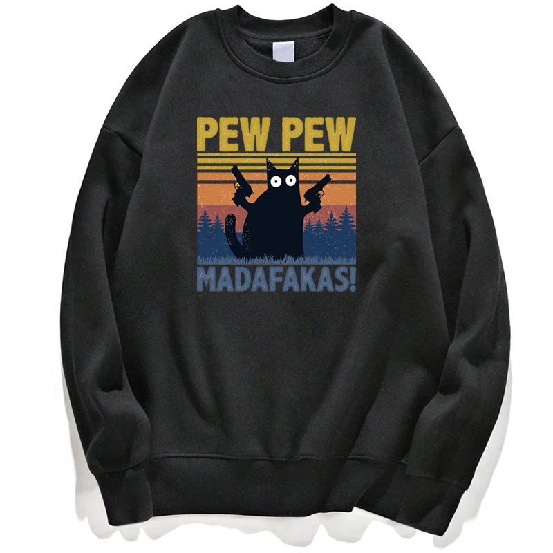 Funny Cat Pew Pew Madafakas Kawaii Anime Hoodie Sweatshirts Men Jumper Hoody Hoodies Streetwear Pullovers Crewneck Tops Jumper
Funny Cat Pew Pew Madafakas Kawaii Anime Hoodie Sweatshirts Men Jumper Hoody Hoodies Streetwear Pullovers Crewneck Tops Jumper