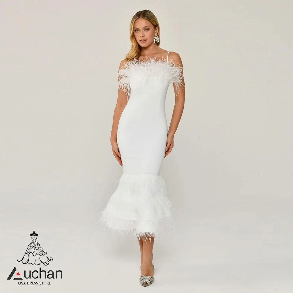 Auchan Spaghetti Formal Gown Ankle Length Evening Dress Sleeveless Summer Elegant Wedding Party Gowns For Women 2023
Auchan Spaghetti Formal Gown Ankle Length Evening Dress Sleeveless Summer Elegant Wedding Party Gowns For Women 2023