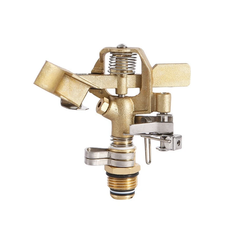 All Copper Rocker Nozzle Brass Impact Sprinkler Head Lawn Irrigation Cooling And Dust Removal
All Copper Rocker Nozzle Brass Impact Sprinkler Head Lawn Irrigation Cooling And Dust Removal