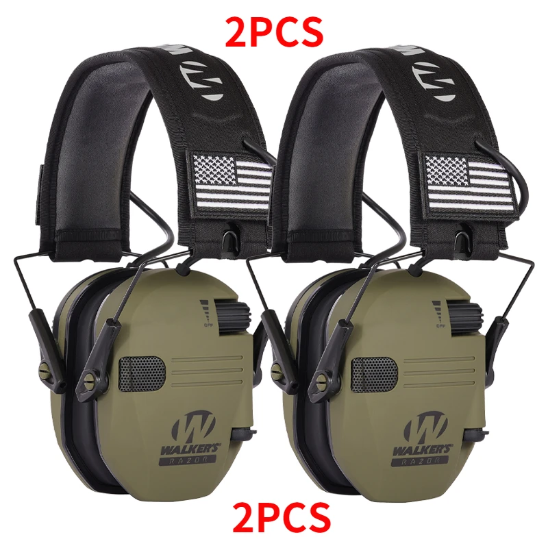 2PCS Electronic Shooting Ear Protection Sound Amplification Anti-noise Earmuffs Professional Hunting Ear Defender Outdoor Sport
2PCS Electronic Shooting Ear Protection Sound Amplification Anti-noise Earmuffs Professional Hunting Ear Defender Outdoor Sport