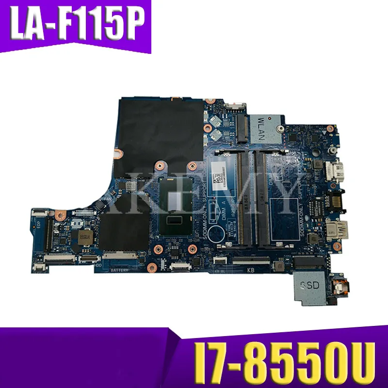 For DELL Inspiron 5570 5770 laptop motherboard CAL50/DAL10 LA-F115P CN-0Y8YF0 Y8YF0 WITH SR3LC I7-8550U 4GB 100% fully tested
For DELL Inspiron 5570 5770 laptop motherboard CAL50/DAL10 LA-F115P CN-0Y8YF0 Y8YF0 WITH SR3LC I7-8550U 4GB 100% fully tested