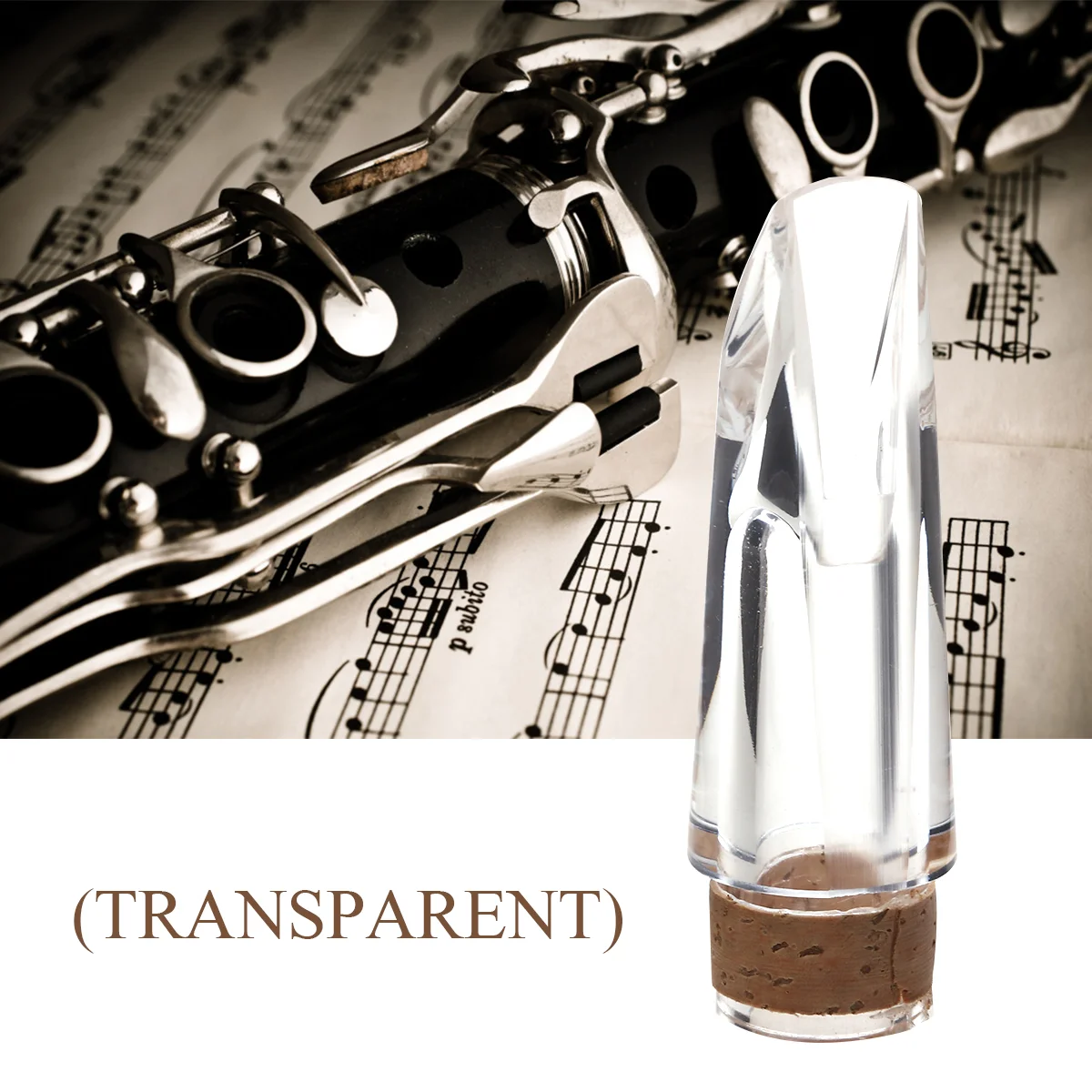 

Mouthpiece Clarinet Bolwtorch Reeds Woodwind Mouthpieces Transparent Cap Cushion Saxophone Pads Bass Cleaning Kit Metal