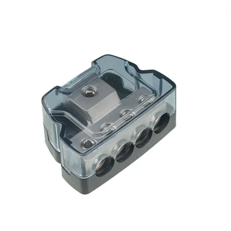 Switchboard Mini Series 1/0 In To 4 Out SPDP-1044 One Point Four Point Junction Box Sand Nickel (0GA IN + 4 X 4GA OUT)
Switchboard Mini Series 1/0 In To 4 Out SPDP-1044 One Point Four Point Junction Box Sand Nickel (0GA IN + 4 X 4GA OUT)