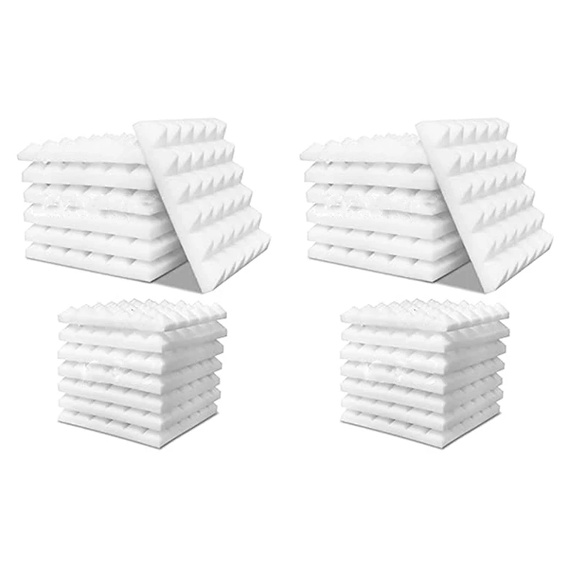 24 Pack Acoustic Panels,Sound Proof Foam Panels,Studio Soundproofing Wedges,Wall Reduce Noise Foam,For Music Studio,Etc
24 Pack Acoustic Panels,Sound Proof Foam Panels,Studio Soundproofing Wedges,Wall Reduce Noise Foam,For Music Studio,Etc