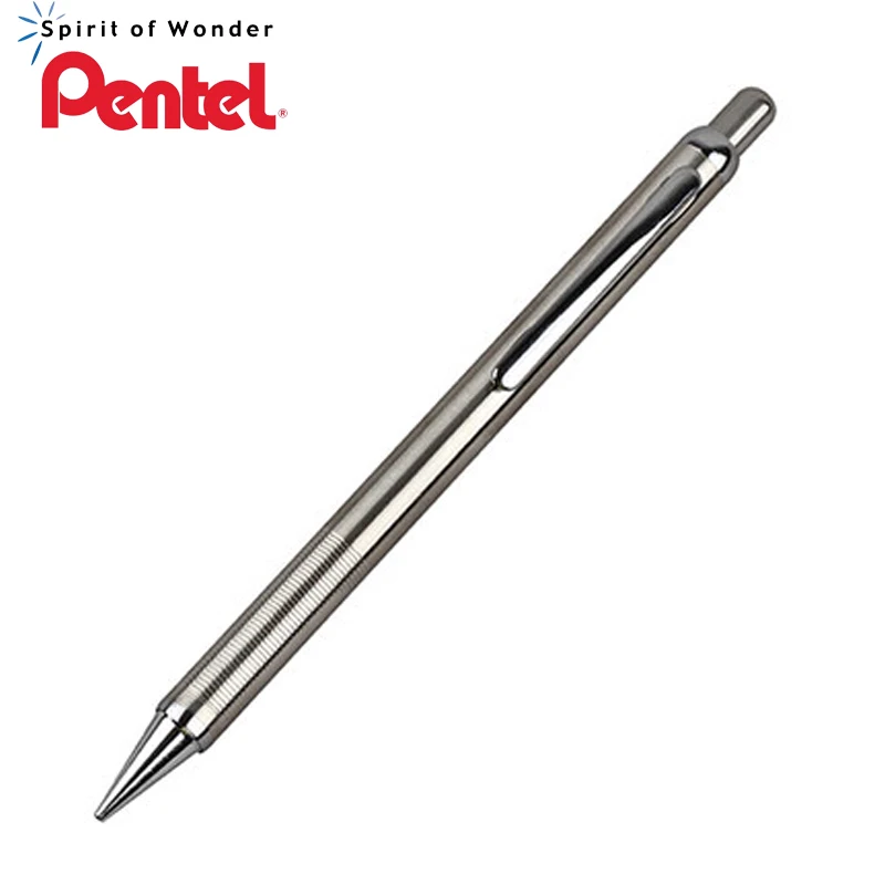 1 Pcs Pentel Stainless Steel Mechanical Pencil 0.5mm SS475 Metal Activity Pencil with Core Pin Handshake Fine Groove Promotion
1 Pcs Pentel Stainless Steel Mechanical Pencil 0.5mm SS475 Metal Activity Pencil with Core Pin Handshake Fine Groove Promotion