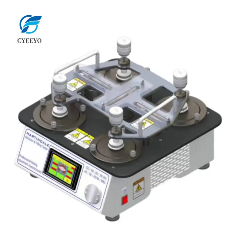 textile fabric martindale abrasion Resistance test equipment Instrument Tester Testing Machine
textile fabric martindale abrasion Resistance test equipment Instrument Tester Testing Machine