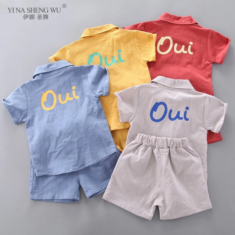 Baby Boys Suit Summer Casual Clothes Set Short Sleeve Top Shorts Kids Clothing Set For Boys Infant Suits Children Costume 2Pcs
Baby Boys Suit Summer Casual Clothes Set Short Sleeve Top Shorts Kids Clothing Set For Boys Infant Suits Children Costume 2Pcs