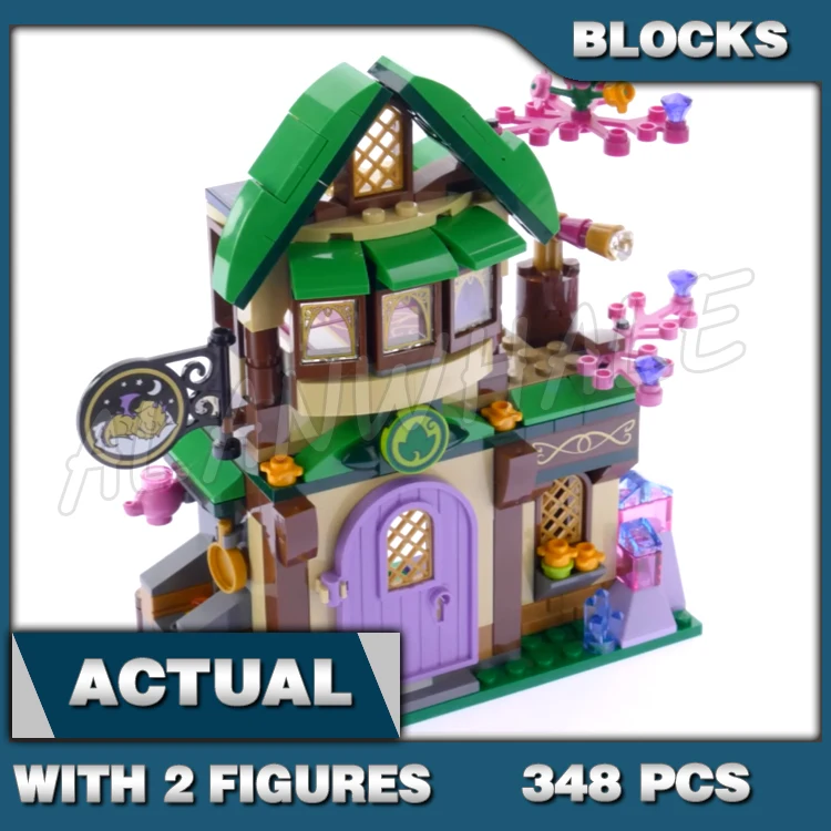 348pcs New The Starlight Inn Building Brick Blocks 10502 Bricks Princess Gift Kids Toys Playset Compatible with Elves Model 
348pcs New The Starlight Inn Building Brick Blocks 10502 Bricks Princess Gift Kids Toys Playset Compatible with Elves Model