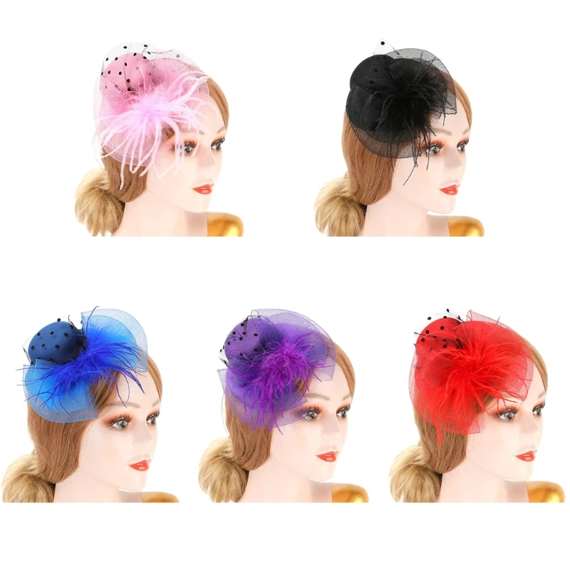 Vintage Style Hair Clip for Bride Taking Photo Top Hat Decors Hair Pin 1920s Style Performances Hair Barrettes for Woman
Vintage Style Hair Clip for Bride Taking Photo Top Hat Decors Hair Pin 1920s Style Performances Hair Barrettes for Woman