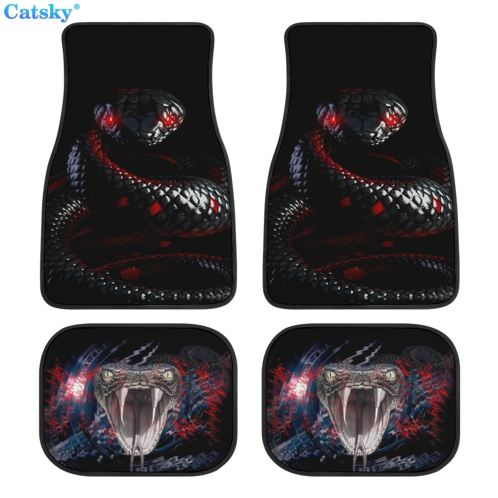 Snake Animal Car Floor Mats Interior Accessories Rubber Printing Pattern 4-Piece Set Custom Floor Mats
Snake Animal Car Floor Mats Interior Accessories Rubber Printing Pattern 4-Piece Set Custom Floor Mats