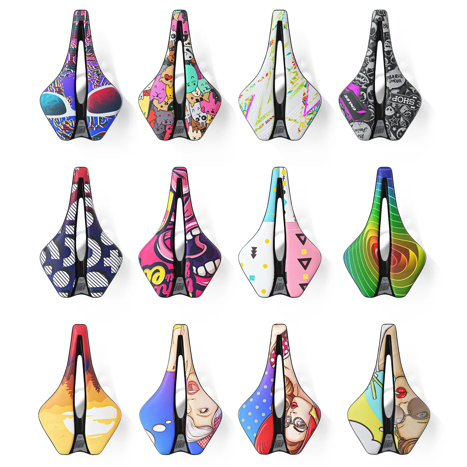 ENLEE New Bicycle Saddle MTB Mountain Road Bike Ultralight Breathable Saddle personalized comfortable Saddles Cycling Parts
ENLEE New Bicycle Saddle MTB Mountain Road Bike Ultralight Breathable Saddle personalized comfortable Saddles Cycling Parts