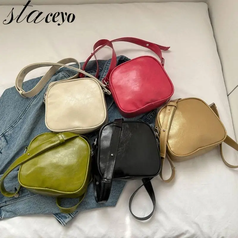 Spring Korean Version Women's Crossbody Bag Small Square Bag Trendy Fashion Casual Simple Retro One Shoulder Messenger Bag
Spring Korean Version Women's Crossbody Bag Small Square Bag Trendy Fashion Casual Simple Retro One Shoulder Messenger Bag