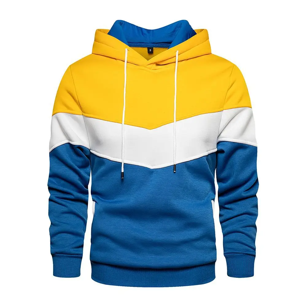 New Men'S Patchwork Winter Hoodie High-End Warm Casual Loose Fleece Street Hooded Sweater Fashion Autumn And Winter Outer Wear
New Men'S Patchwork Winter Hoodie High-End Warm Casual Loose Fleece Street Hooded Sweater Fashion Autumn And Winter Outer Wear