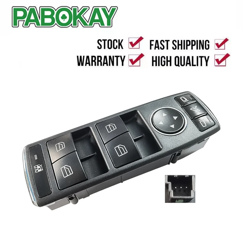 Front Left Power Window Master Control Switch For Mercedes Benz C200 C260 E260 E300 GLK300 A2049055402 2049055402 A 204 905 5402
Front Left Power Window Master Control Switch For Mercedes Benz C200 C260 E260 E300 GLK300 A2049055402 2049055402 A 204 905 5402