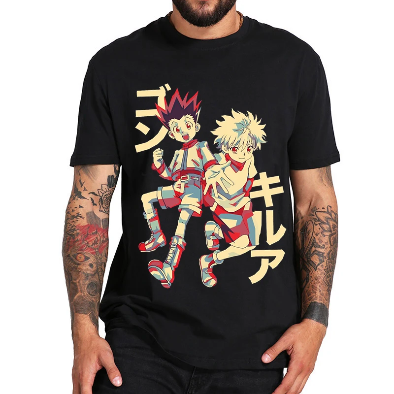 Hunter X Hunter Japanese Anime T-shirt Unisex Summer Tops Tshirt Round Neck Anime Tee Shirt Short Sleeve Tops Plus Size
Hunter X Hunter Japanese Anime T-shirt Unisex Summer Tops Tshirt Round Neck Anime Tee Shirt Short Sleeve Tops Plus Size