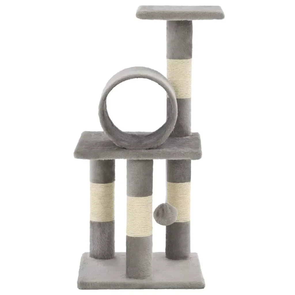 2023NEW 65cm Large Pet Cat Tree Scratching Post Scratcher Tower Condo Multi Level House Grey Cat Trees Furniture with Hanging B
2023NEW 65cm Large Pet Cat Tree Scratching Post Scratcher Tower Condo Multi Level House Grey Cat Trees Furniture with Hanging B