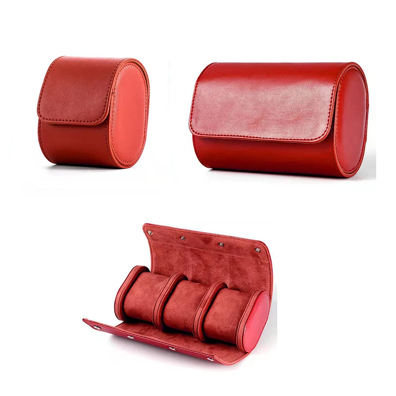 Multifunction Travel Watch Roll Case for Men Birthday Gift 2/3-Slots Exhibitors Watch Organizer Portable Pu Bags
Multifunction Travel Watch Roll Case for Men Birthday Gift 2/3-Slots Exhibitors Watch Organizer Portable Pu Bags