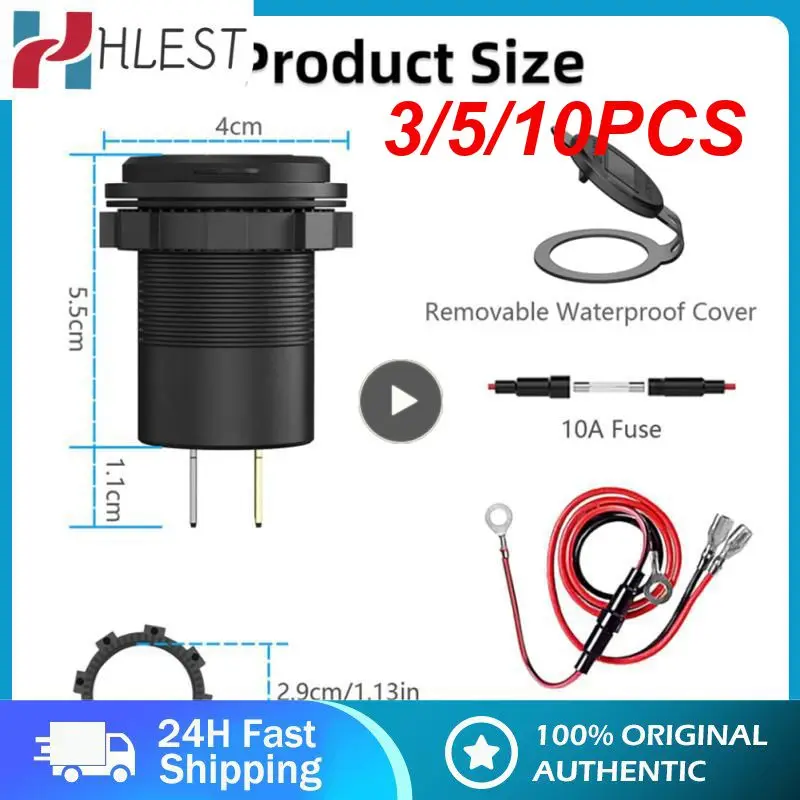 3/5/10PCS Multi-purposes Usb Fast Charging Car Charger 3a 2 Port Usb Fast Car-charger Ip66 Waterproof Save Energy
3/5/10PCS Multi-purposes Usb Fast Charging Car Charger 3a 2 Port Usb Fast Car-charger Ip66 Waterproof Save Energy