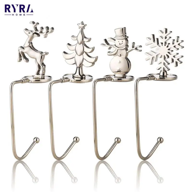 Christmas Stocking Holders Reindeer Snowflake Metal Fireplace Hooks Hanger Home Desk Table Bag Hanging Holder Decor For Home
Christmas Stocking Holders Reindeer Snowflake Metal Fireplace Hooks Hanger Home Desk Table Bag Hanging Holder Decor For Home
