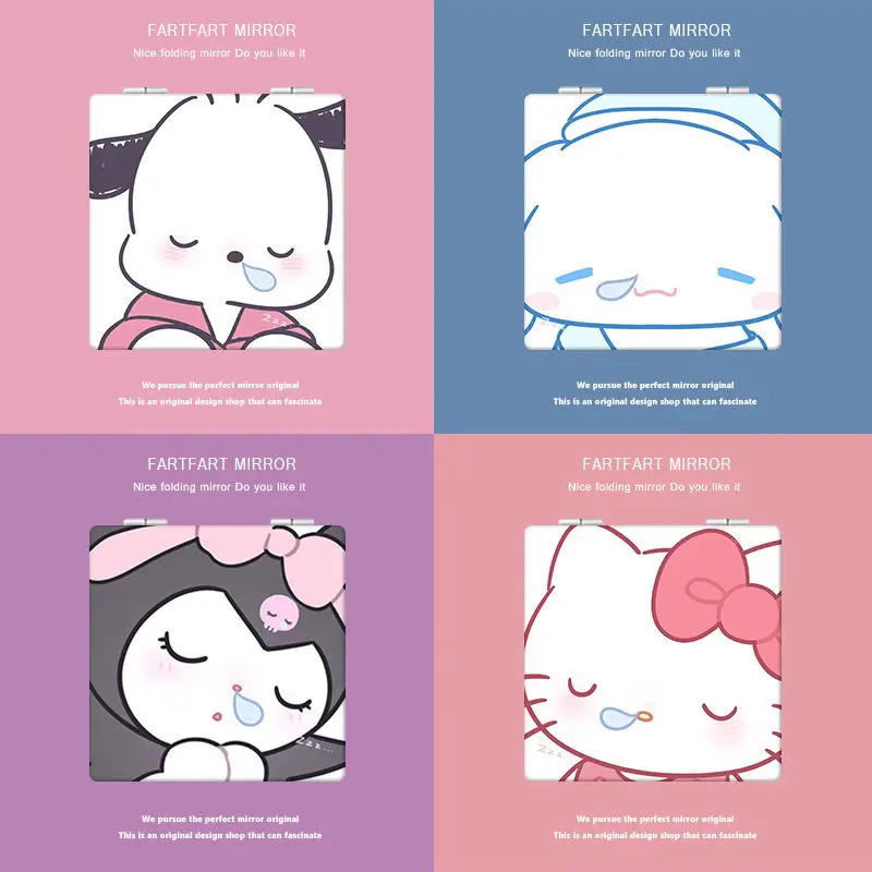 Kawaii Cute Cartoon Sanrioed Cinnamoroll My Melody Kuromi Kitty Mirror Handheld Makeup Mirror Folding Double Sided Mini Makeup
Kawaii Cute Cartoon Sanrioed Cinnamoroll My Melody Kuromi Kitty Mirror Handheld Makeup Mirror Folding Double Sided Mini Makeup