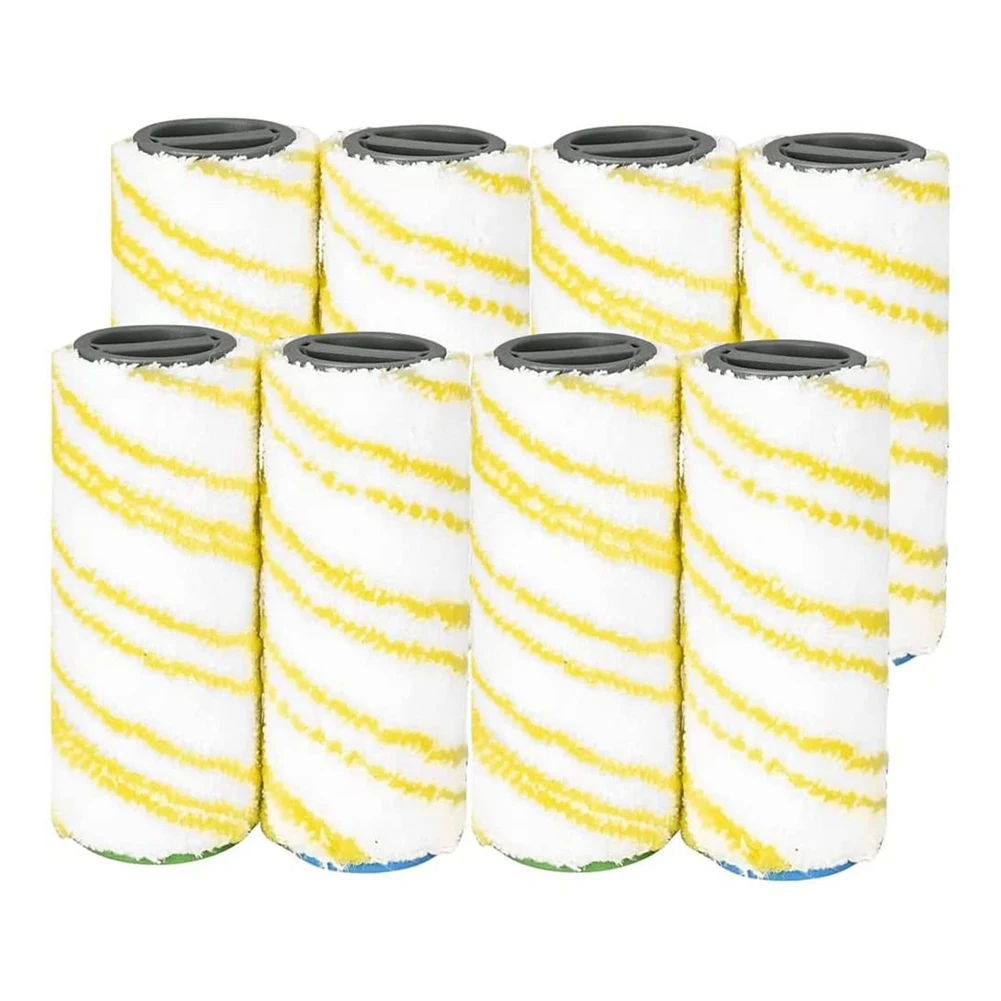 8Pcs Replacement for Karcher FC Multi-Surface Rollers, Compatible with FC7 FC5 FC3 FC3D Hard Floor Cleaners Yellow
8Pcs Replacement for Karcher FC Multi-Surface Rollers, Compatible with FC7 FC5 FC3 FC3D Hard Floor Cleaners Yellow