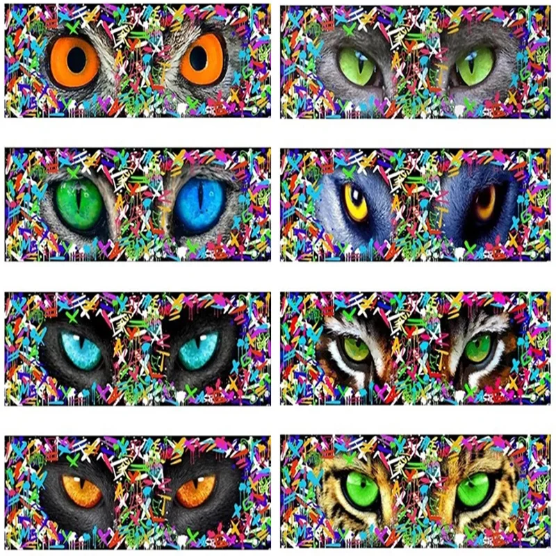 Large Size Graffiti Art Tiger's Eyes Posters and Prints Colorful Animal Eye Canvas Wall Art Paintings Home Room Wall Decoration
Large Size Graffiti Art Tiger's Eyes Posters and Prints Colorful Animal Eye Canvas Wall Art Paintings Home Room Wall Decoration