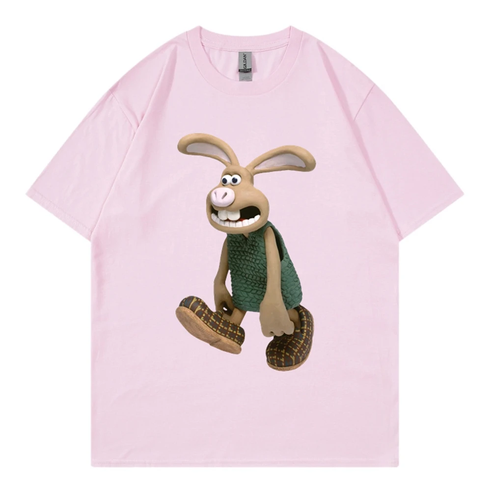 Футболка Мужская/Женская хлопковая с коротким рукавом, модная мягкая Повседневная воздухопроницаемая футболка с забавным мультяшным кроликом для пар, лето
Футболка Мужская/Женская хлопковая с коротким рукавом, модная мягкая Повседневная воздухопроницаемая футболка с забавным мультяшным кроликом для пар, лето