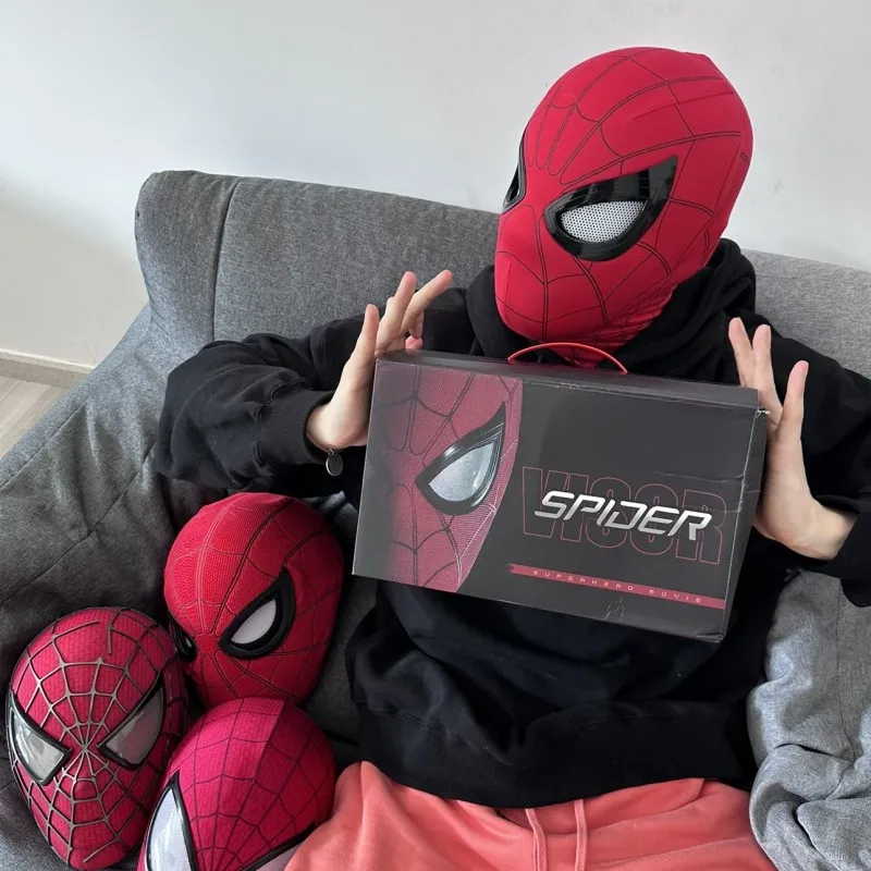 2023 Spider-man:no Way Home Spider Man Mask Luxury Helmet Rechargeable Remote Eyes Movable Mask Cosplay Decoration Gift Toy
2023 Spider-man:no Way Home Spider Man Mask Luxury Helmet Rechargeable Remote Eyes Movable Mask Cosplay Decoration Gift Toy