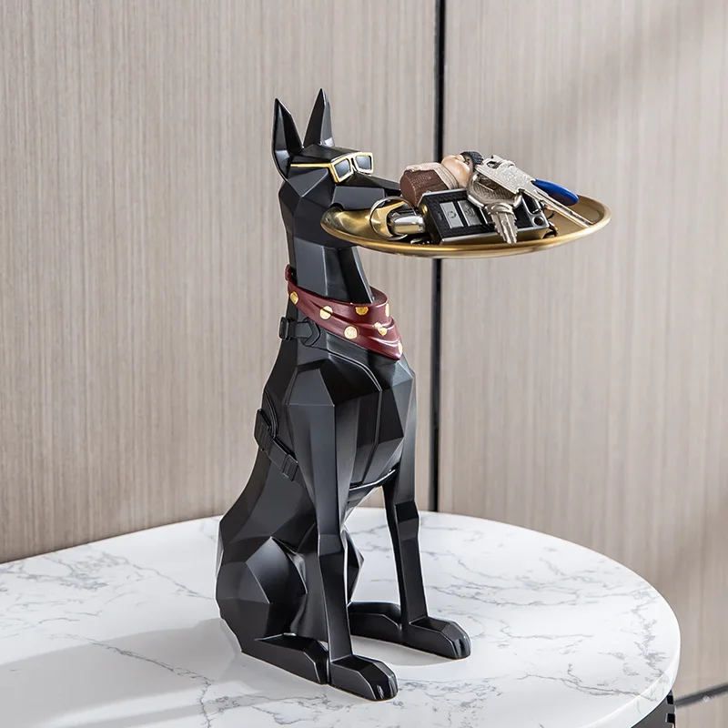 Doberman Porch Key Storage Decoration Living Room Home Decoration Puppy Tray Shoe Cabinet Entry Door Entry Home Decoration Decor
Doberman Porch Key Storage Decoration Living Room Home Decoration Puppy Tray Shoe Cabinet Entry Door Entry Home Decoration Decor