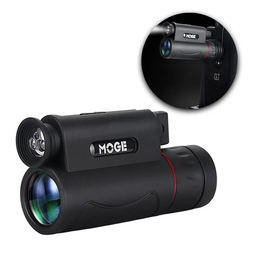 30X25/99x99 HD Monocular Telescope With Light For Bird Watching Travel Camping Hunting Portable BAK4-Prism Telescope Equipment
30X25/99x99 HD Monocular Telescope With Light For Bird Watching Travel Camping Hunting Portable BAK4-Prism Telescope Equipment