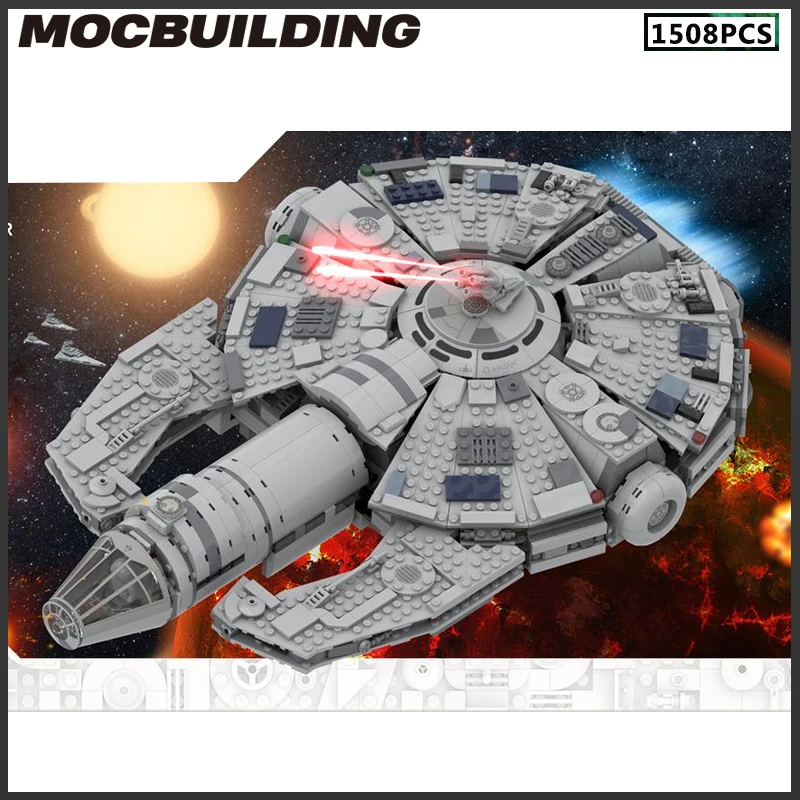 Конструктор звёздный Moc, строительные блоки раньше транспортировки, модель фильма Otana Star, детские игрушки «сделай сам», подарок на день рожд...
Конструктор звёздный Moc, строительные блоки раньше транспортировки, модель фильма Otana Star, детские игрушки «сделай сам», подарок на день рожд...