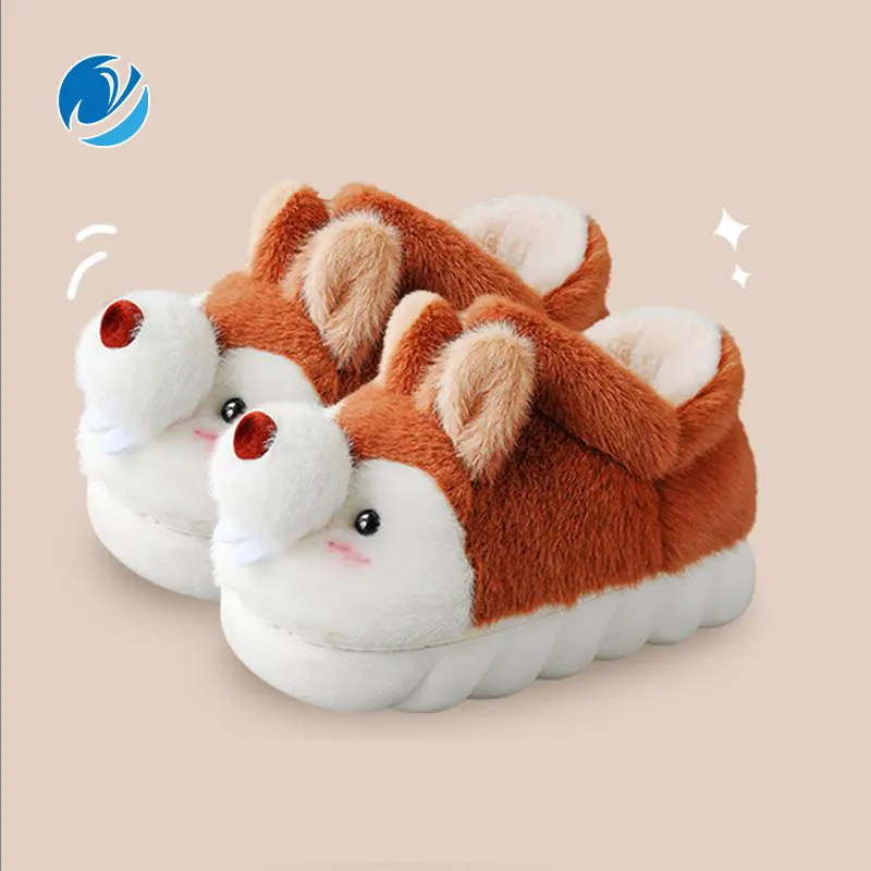 Mo Dou 2022 Women's Winter Slippers Squirrels Cartoon Shape Cute Warm Plush Lining Comfortable Soft Lining Indoor Outdoor Shoes
Mo Dou 2022 Women's Winter Slippers Squirrels Cartoon Shape Cute Warm Plush Lining Comfortable Soft Lining Indoor Outdoor Shoes