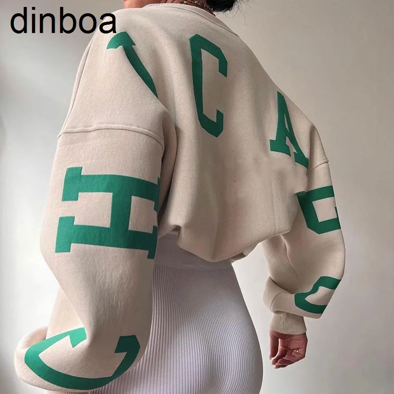 Women Hoodies Letter Printing Women's Sweatshirt Fleece Long Sleeve Female Pullover Autumn Winter Streetwear Lady Sweatshirts
Women Hoodies Letter Printing Women's Sweatshirt Fleece Long Sleeve Female Pullover Autumn Winter Streetwear Lady Sweatshirts