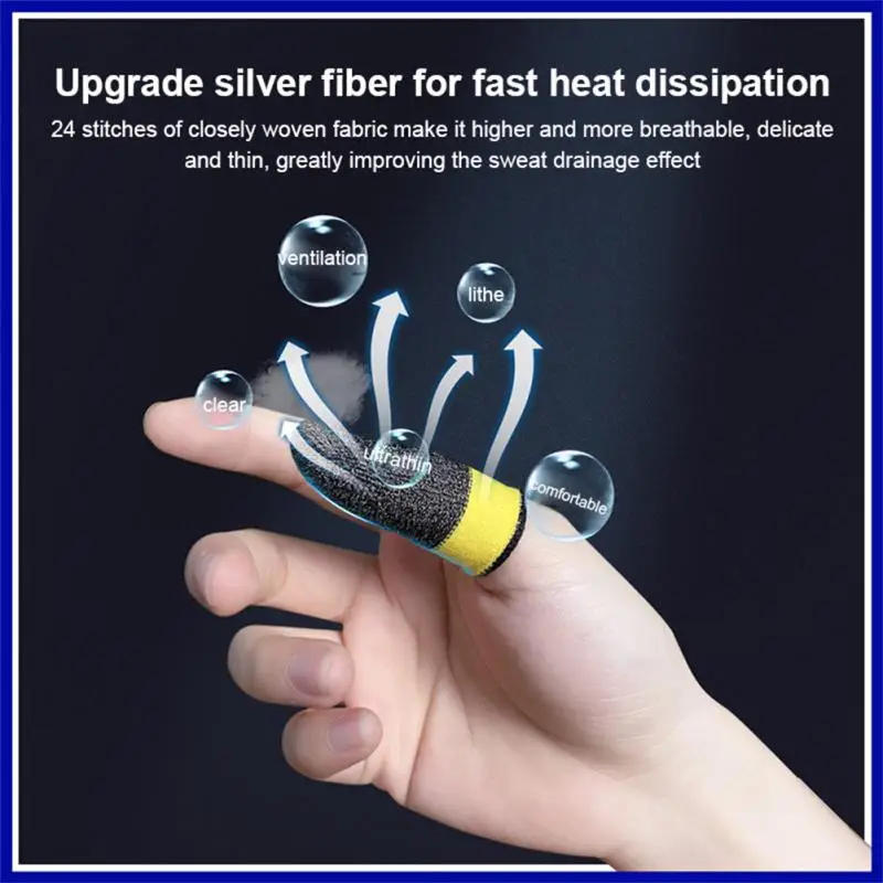 Game Gloves Game Fingertip Gloves Flexible Cotton Material Sensitive And Comfortable Mobile Game Thumb Gloves Thumb Sleeve
Game Gloves Game Fingertip Gloves Flexible Cotton Material Sensitive And Comfortable Mobile Game Thumb Gloves Thumb Sleeve