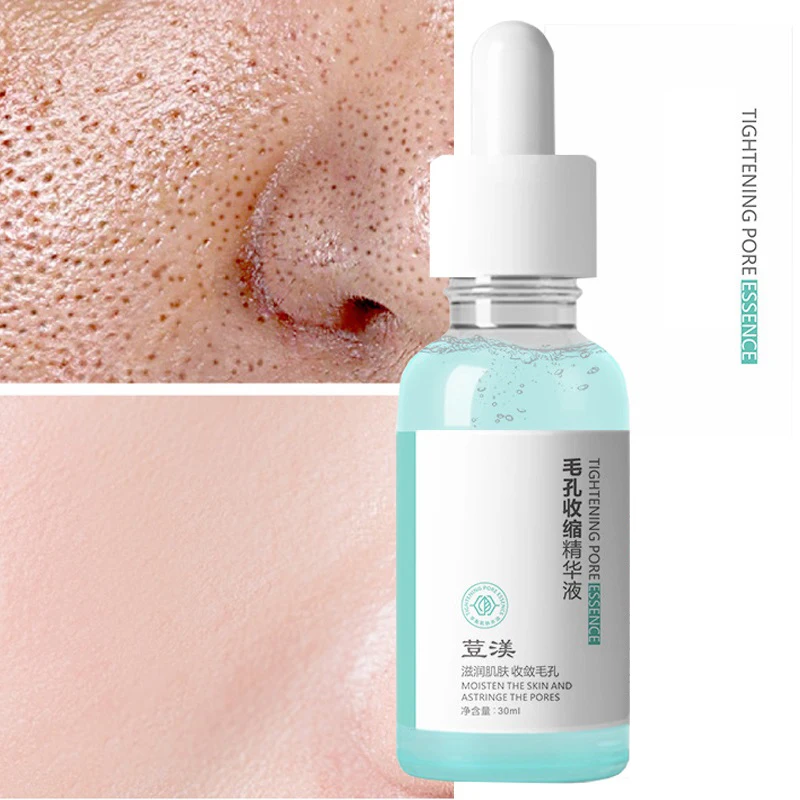 New Pore Shrinking Face Serum Moisturizing Nourish Oil-Control Firming Smooth Pores Repair Essence Rejuvenation Cosmetics
New Pore Shrinking Face Serum Moisturizing Nourish Oil-Control Firming Smooth Pores Repair Essence Rejuvenation Cosmetics