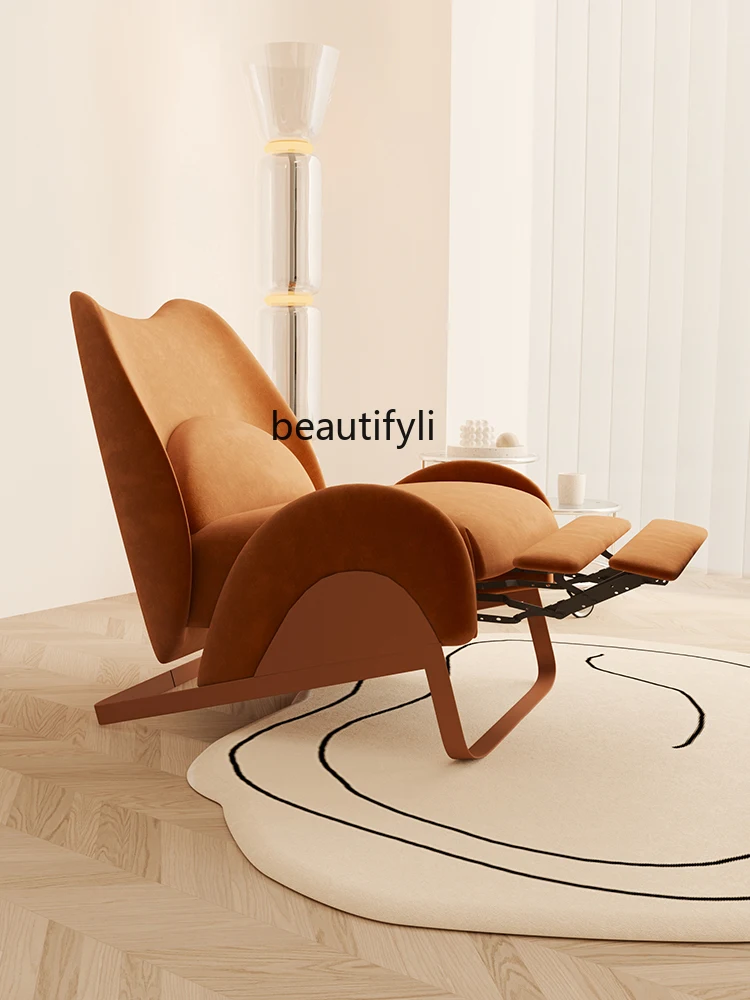 Designer Single-Seat Sofa Chair Fabric Lazy Living Room Leisure Adjustable Functional Recliner
Designer Single-Seat Sofa Chair Fabric Lazy Living Room Leisure Adjustable Functional Recliner