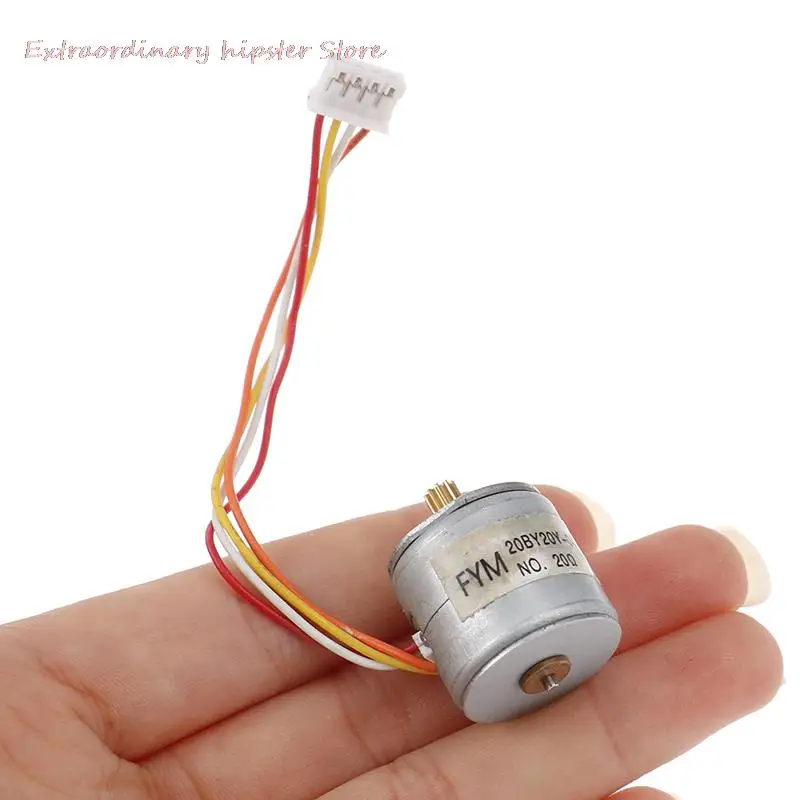 Лучший 2-фазный 4-проводной шаговый двигатель 20 мм 20BY, миниатюрный шаговый двигатель 20 Ом с шестерней 10T 
Лучший 2-фазный 4-проводной шаговый двигатель 20 мм 20BY, миниатюрный шаговый двигатель 20 Ом с шестерней 10T