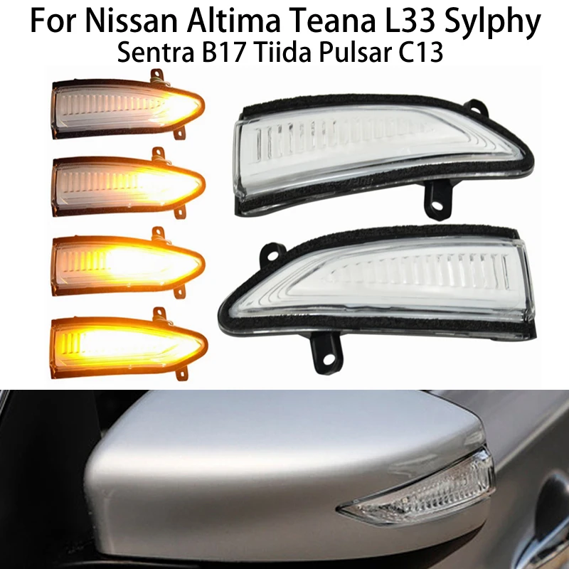 Светодиодный поворотный сигнал для Nissan Altima Teana L33 Sylphy Sentra B17 Tiida Pulsar
Светодиодный поворотный сигнал для Nissan Altima Teana L33 Sylphy Sentra B17 Tiida Pulsar